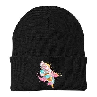 Fun Colorful Summer Time Vanilla Ice Cream Beanie