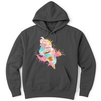Fun Colorful Summer Time Vanilla Ice Cream Hoodie