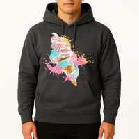 Fun Colorful Summer Time Vanilla Ice Cream Hoodie
