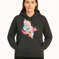 Fun Colorful Summer Time Vanilla Ice Cream Hoodie