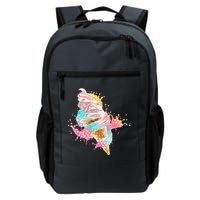 Fun Colorful Summer Time Vanilla Ice Cream Backpack