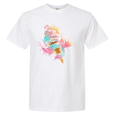 Fun Colorful Summer Time Vanilla Ice Cream Garment-Dyed Heavyweight T-Shirt