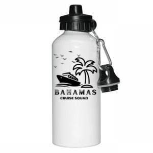 Family Cruise Squad Bahamas 2024 Summer Matching Vacation Aluminum Water Bottle