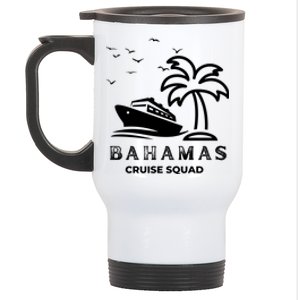 Family Cruise Squad Bahamas 2024 Summer Matching Vacation Stainless Steel Travel Mug