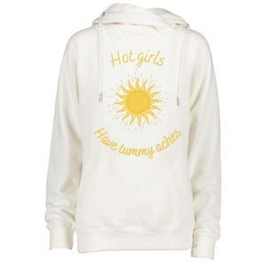 Funny Cute Sunshine Gift Womens Funnel Neck Pullover Hood