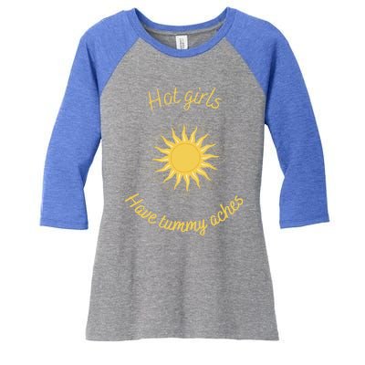 Funny Cute Sunshine Gift Women's Tri-Blend 3/4-Sleeve Raglan Shirt