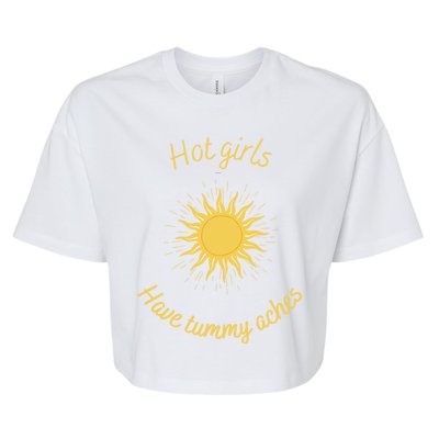 Funny Cute Sunshine Gift Bella+Canvas Jersey Crop Tee