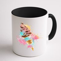 Fun Colorful Summer Time Chocolate Ice Cream Mug