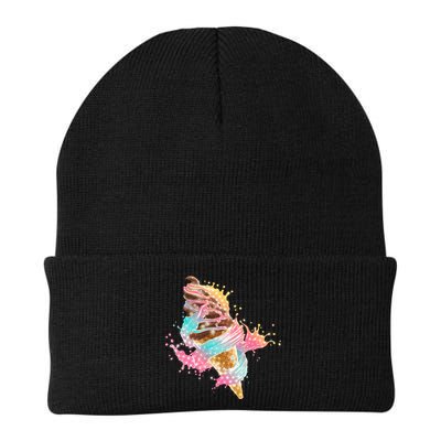 Fun Colorful Summer Time Chocolate Ice Cream Beanie