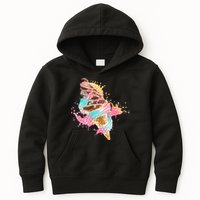 Fun Colorful Summer Time Chocolate Ice Cream Kids Hoodie