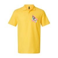 Fun Colorful Summer Time Chocolate Ice Cream Softstyle Adult Sport Polo