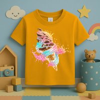 Fun Colorful Summer Time Chocolate Ice Cream Toddler T-Shirt