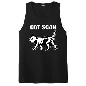 Funny Cat Scan Ct Scan Cat Xgiftray Pun Sarcastic Rad Tech Gift Meaningful Gift PosiCharge Competitor Tank