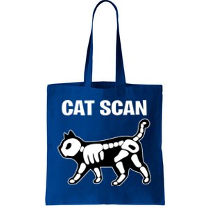 Funny Cat Scan Ct Scan Cat Xgiftray Pun Sarcastic Rad Tech Gift Meaningful Gift Tote Bag