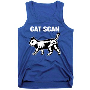 Funny Cat Scan Ct Scan Cat Xgiftray Pun Sarcastic Rad Tech Gift Meaningful Gift Tank Top