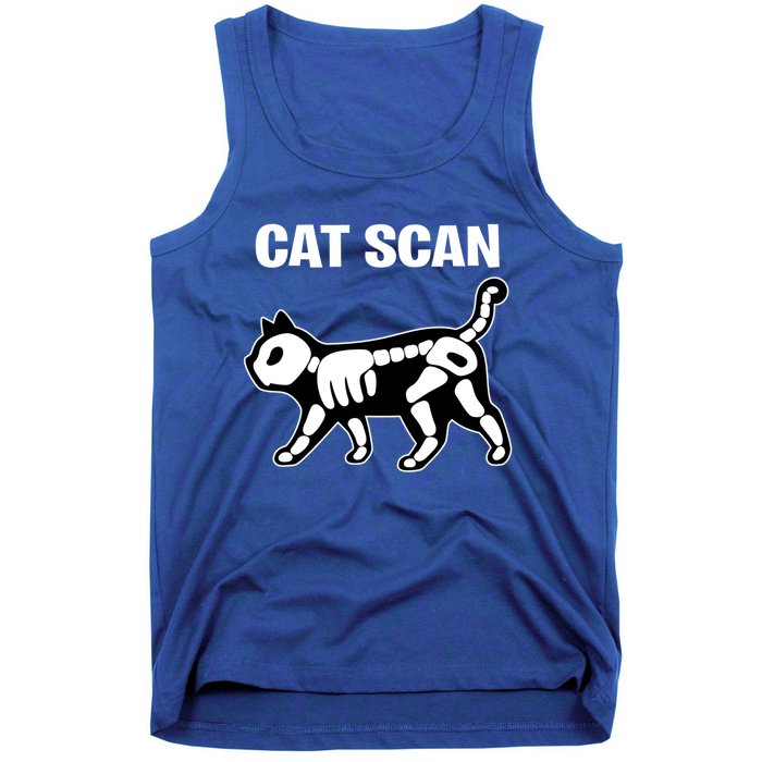 Funny Cat Scan Ct Scan Cat Xgiftray Pun Sarcastic Rad Tech Gift Meaningful Gift Tank Top