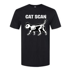 Funny Cat Scan Ct Scan Cat Xgiftray Pun Sarcastic Rad Tech Gift Meaningful Gift Softstyle CVC T-Shirt