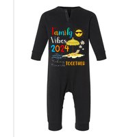 Family Cruise Ship Vacation Trip 2024 Family Cruise Matching Infant Fleece One Piece