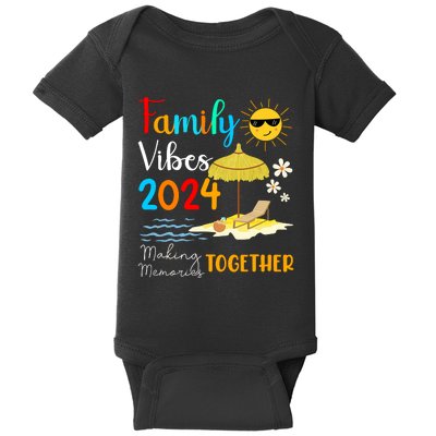 Family Cruise Ship Vacation Trip 2024 Family Cruise Matching Baby Bodysuit