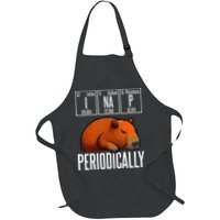 Funny Chemistry Science I Nap Periodically Capybara Lover Apron