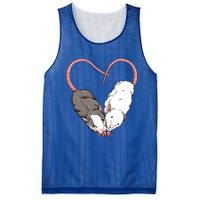 Funny Cute Small Rodent Pet Happy Heart Love Rat Lovers Gift Mesh Reversible Basketball Jersey Tank