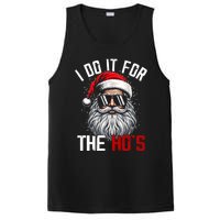 Funny Christmas Santa Claus I Do It For The Hos Cute Xmas PosiCharge Competitor Tank