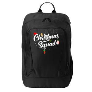 Family Christmas Squad Gift City Backpack