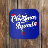 Family Christmas Squad Gift Coaster