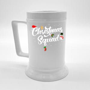 Family Christmas Squad Gift Beer Stein