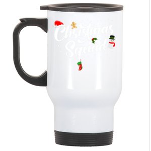 Family Christmas Squad Gift Stainless Steel Travel Mug