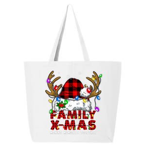 Family Christmas Squad Matching Pajamas Team Santa Cute Gift 25L Jumbo Tote