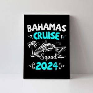 Family Cruise Squad Bahamas 2024 Summer Matching Vacation Canvas