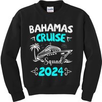 Family Cruise Squad Bahamas 2024 Summer Matching Vacation Kids Sweatshirt