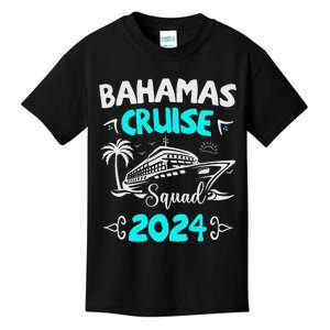 Family Cruise Squad Bahamas 2024 Summer Matching Vacation Kids T-Shirt