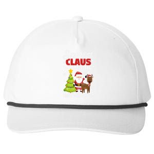 Funny Christmas Santa Claus Is Coming ThatS What She Said Gift Snapback Five-Panel Rope Hat