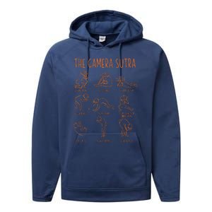 Funny Camera Sutra Photographer Photography Gift Men Women Performance Fleece Hoodie