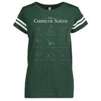 Funny Camera Sutra Photographer Photography Gift Men Women Enza Ladies Jersey Football T-Shirt