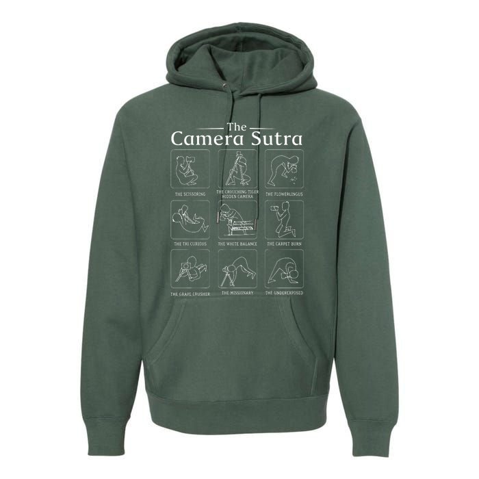 Funny Camera Sutra Photographer Photography Gift Men Women Premium Hoodie