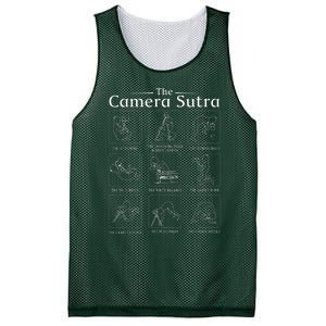 Funny Camera Sutra Photographer Photography Gift Men Women Mesh Reversible Basketball Jersey Tank