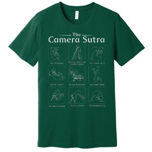 Funny Camera Sutra Photographer Photography Gift Men Women Premium T-Shirt