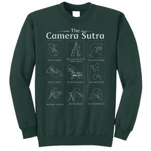 Funny Camera Sutra Photographer Photography Gift Men Women Tall Sweatshirt