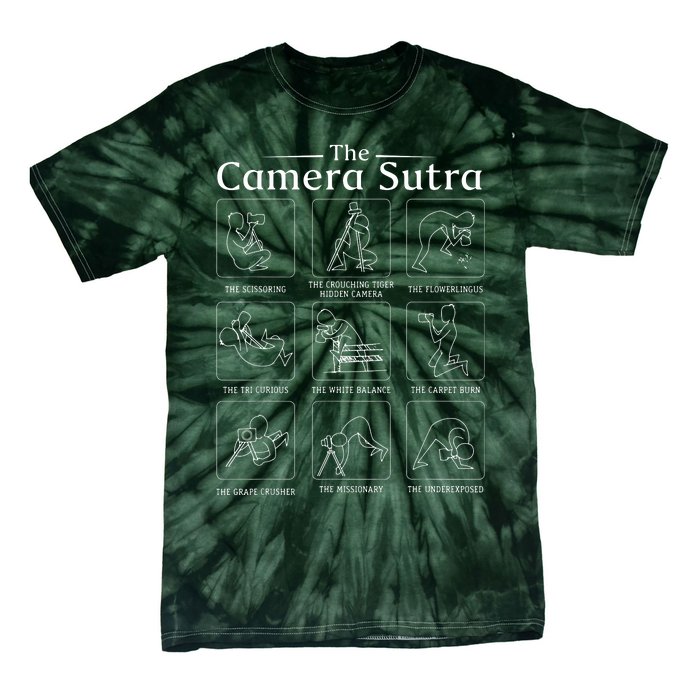 Funny Camera Sutra Photographer Photography Gift Men Women Tie-Dye T-Shirt