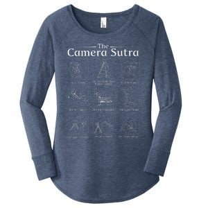 Funny Camera Sutra Photographer Photography Gift Men Women Women's Perfect Tri Tunic Long Sleeve Shirt