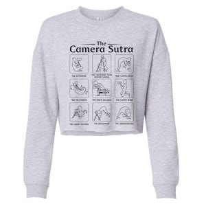 Funny Camera Sutra Photographer Photography Gift Men Women Cropped Pullover Crew