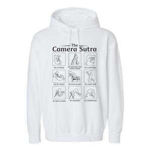 Funny Camera Sutra Photographer Photography Gift Men Women Garment-Dyed Fleece Hoodie