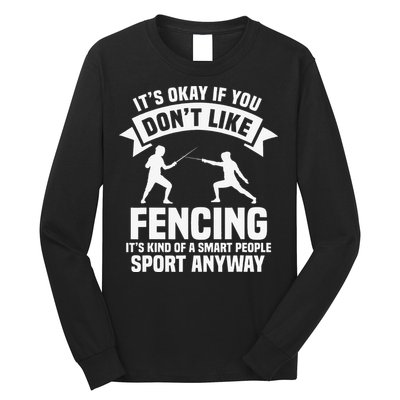 Fencing Combat Sport Fence Foil Epee Sabre Sword Fencer Long Sleeve Shirt