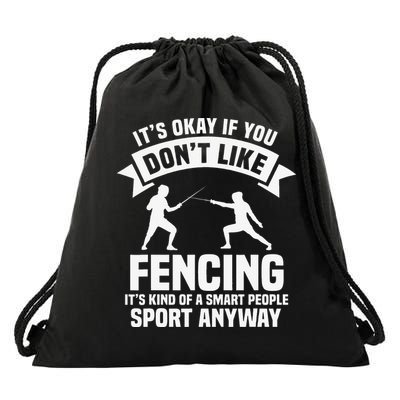 Fencing Combat Sport Fence Foil Epee Sabre Sword Fencer Drawstring Bag