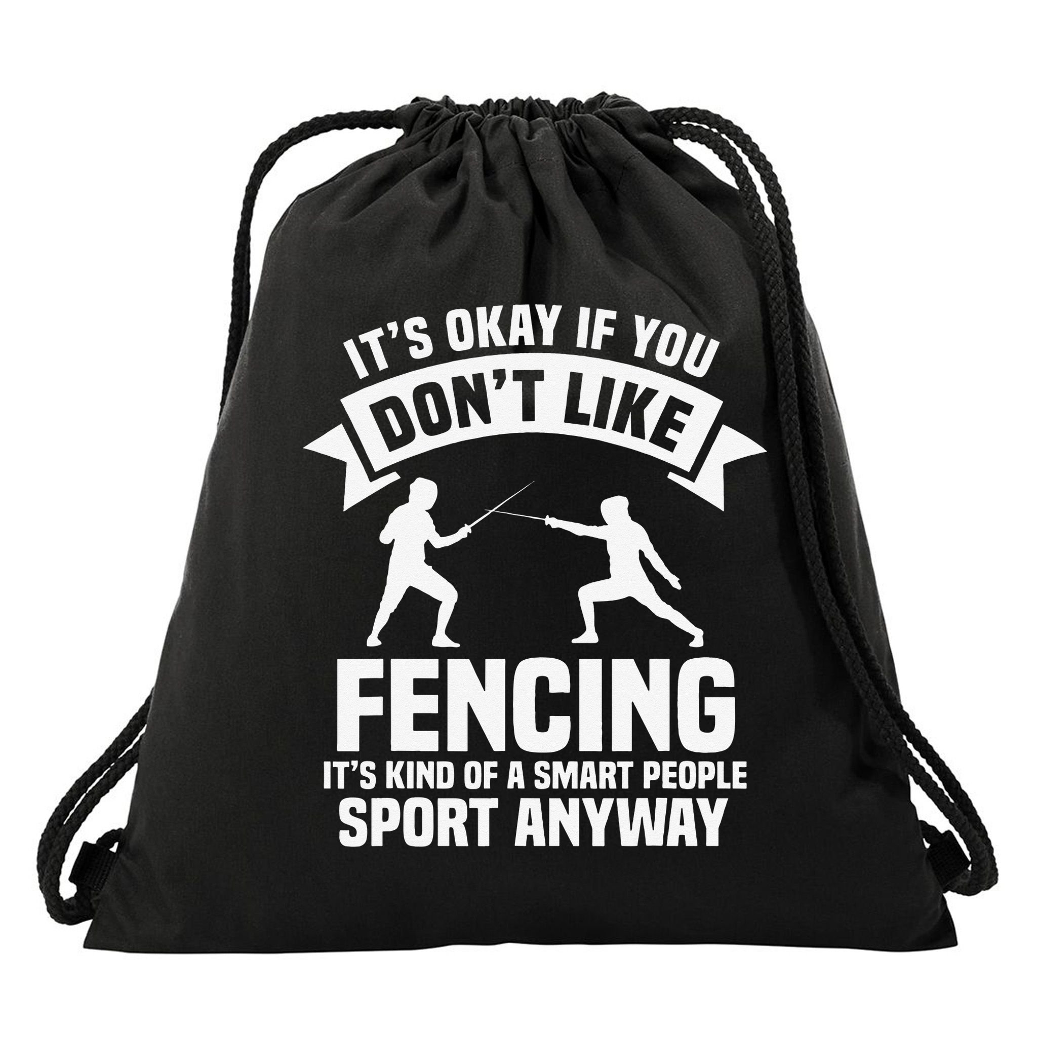 Fencing Combat Sport Fence Foil Epee Sabre Sword Fencer Drawstring Bag