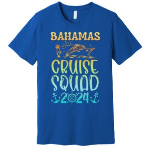 Family Cruise Squad Bahamas 2024 Summer Matching Vacation Premium T-Shirt