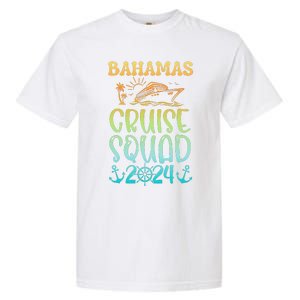 Family Cruise Squad Bahamas 2024 Summer Matching Vacation Garment-Dyed Heavyweight T-Shirt